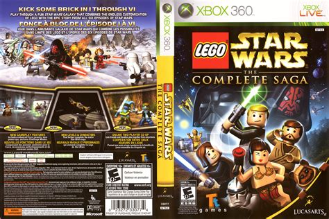 Lego Star Wars The Complete Saga Xbox 360 Lego Star Wars Lego
