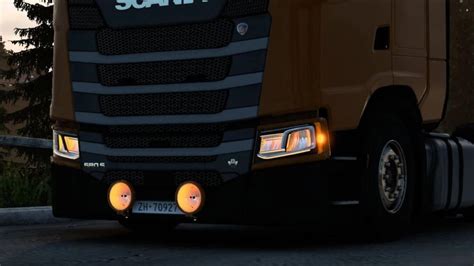 Scania Rjl Nextgen Orange Light Pack Solp V Ets Mods