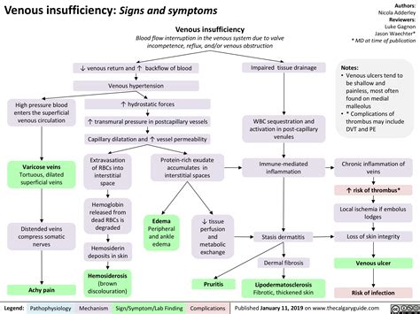 Venous Ulcer Pathophysiology