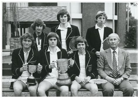 Photograph Tennis Fist V1 1975 Wesley College Perth 1975 19758 Ehive