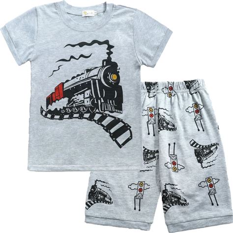 Little Hand Little Hand Toddler Boys Pajamas 100 Cotton Summer Pjs