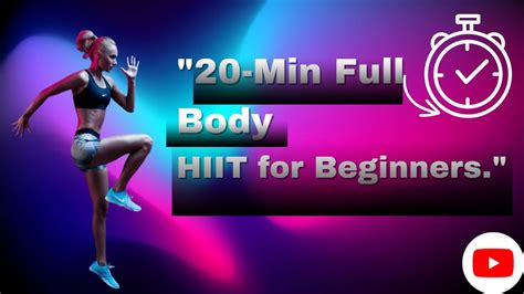 20 Min Full Body Hiit Burn Fat Fast For Beginners Quick And Effective