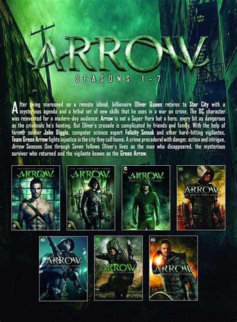 Arrow Season 1 7 2019 Dvd Warner Bros Shop Uk