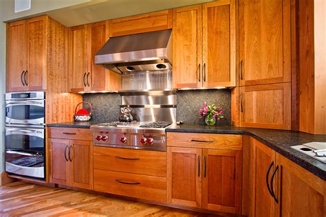 We design custom kitchens, kitchen islands, kitchen remodelling, bathroom vanities there are no reviews for kitchen cabinets burlington. Frameless Kitchen Cabinetry in Cherry - Rustic - Kitchen ...