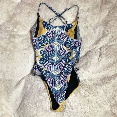 Brand New Colorful Aztec Bathing Suit Gem