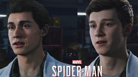 Spider Man New Peter Parker Face Ps5 And Ps4 Scene Comparison Youtube