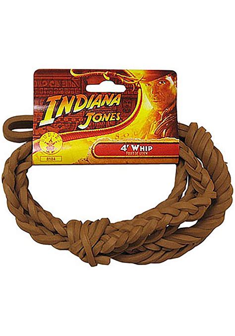 The indiana jones franchise is also noteworthy in that no two films are too similar. 4ft Indiana Jones Whip - Indiana Jones Whip Indy