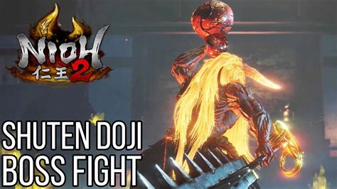 Shuten Doji Boss Fight Nioh 2 Nioh2bossfight Youtube