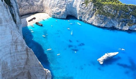 Zakynthos Shipwreck The Famous Navagio Beach Is Closed For The Whole