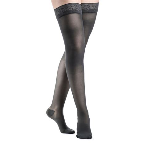 Sigvaris Women Sheer Thigh High With Grip Top Compression Stockings Safeway Medical Supply