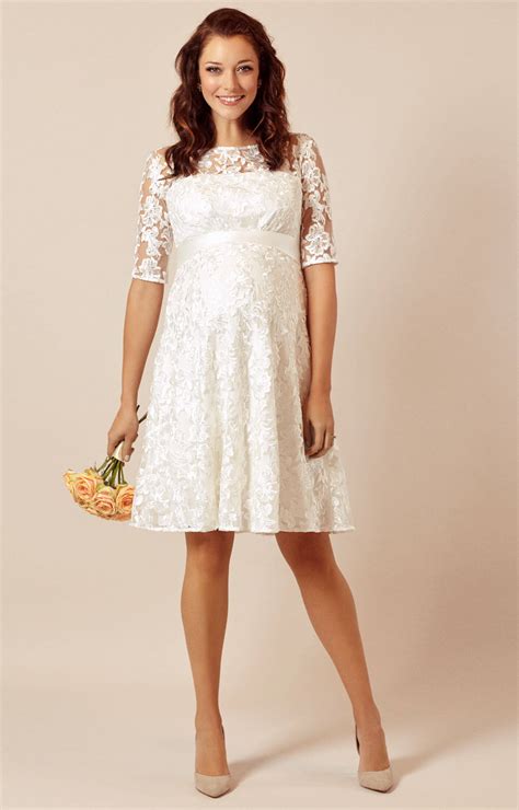 Tiffany rose umstands hochzeitskleid in bern kaufen tuttich. Asha Umstandsmoden-Hochzeitskleid In Elfenbein ...