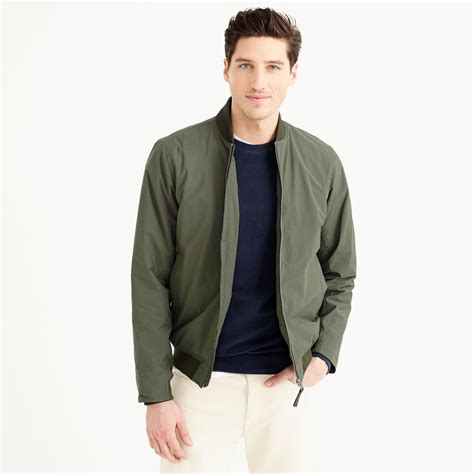 Jcrew Norse Projects Ryan Cotton Bomber Jacket In Green For Men Lyst