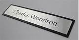Office Door Name Plate Template Images