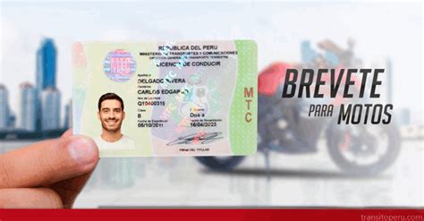 Licencia De Conducir Moto Peru Tax Brackets Imagesee Riset