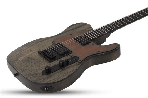 Guitare électrique Solid Body Schecter Pt Apocalypse Rusty Grey Gris