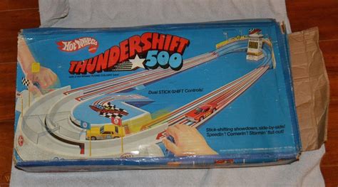 Vintage 1974 Thundershift 500 Hot Wheels Mattel Race Track Set No7663