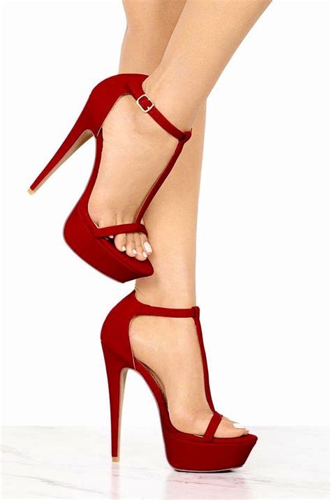 Pretty Shoes Cute Shoes Stilettos Stiletto Heels Red Platform Shoes