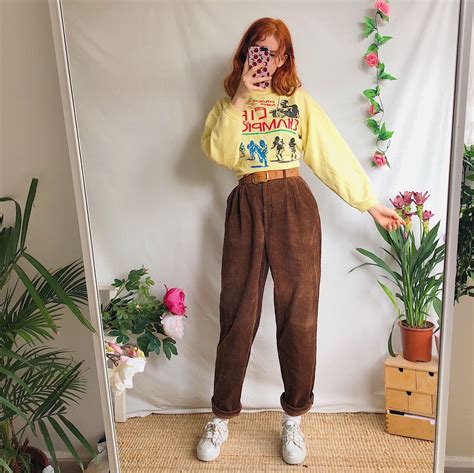 Goorrrgous Chocolate Brown High Waisted Vintage Depop Artsy