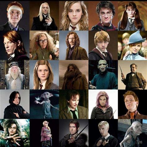 The Greatest Harry Potter Characters Ranked Harry Potter Characters