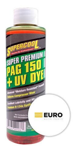 Oleo Para Compressor R134a Pag 150 Supercool 237ml Contraste Asf Euro