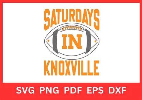 Saturdays In Knoxville Svg Graphic By Fashionzonecreations · Creative