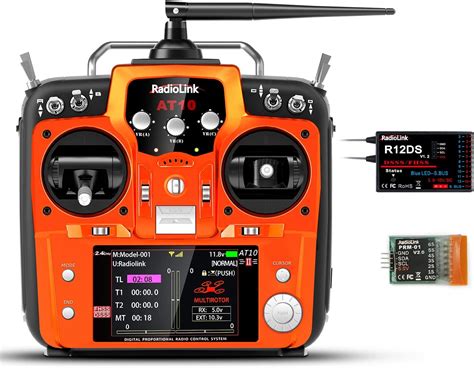 Radiolink At10ii 12 Channels Rc Transmitter And Receiver R12ds 24ghz