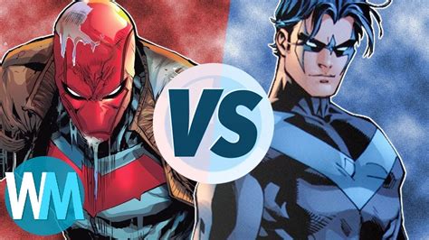 Nightwing Vs Red Hood Youtube