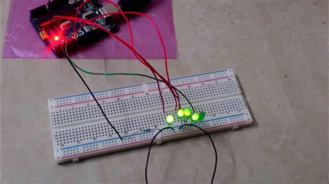 Led Chasing Simple Arduino Project Result Youtube