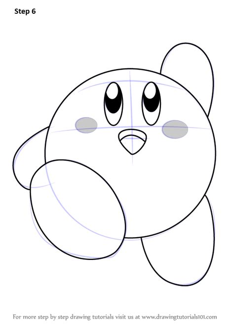 Learn How To Draw Kirby Kirby Step By Step Drawing Tutorials
