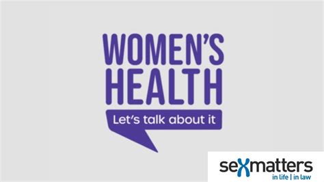 Call For Evidence On Women S Health Sex Matters