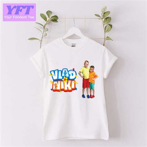 Design Youtuber Vlad And Niki Unisex T Shirt