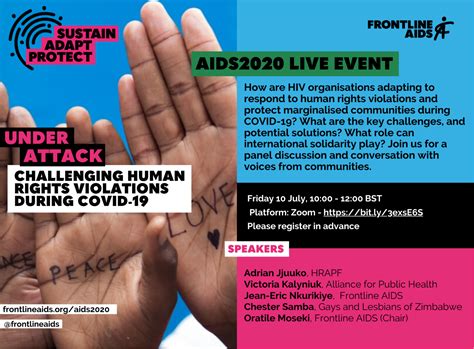 Aids 2020 Social Media Toolkit Frontline Aids Frontline Aids