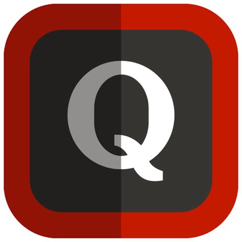 Quora Icon | Folded Social Media Iconset | uiconstock