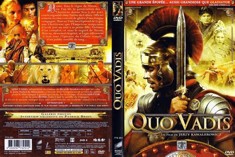 Jaquette Dvd De Quo Vadis 2010 Cinéma Passion