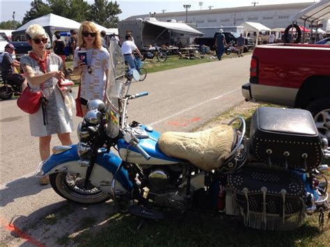 Bikes Abound A Day At The Chief Blackhawk Antique Motorcycle Swap Meet Little Village