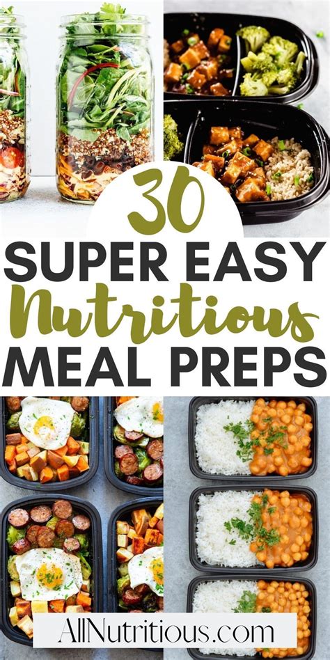47 Healthy Meal Prep Ideas That Are Super Easy Recipe Healthy Lunch