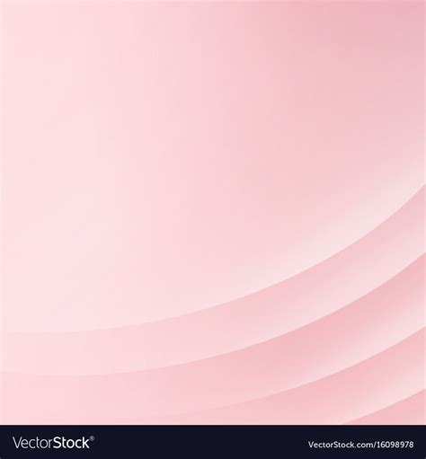Abstract Pink Background With Curve Lines Smooth Vector Image