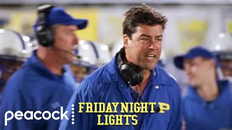 Coach Taylor Loses His Cool Friday Night Lights Youtube