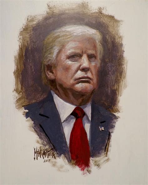 President Trump Portrait 11x14 Litho Mcnaughton Fine Art
