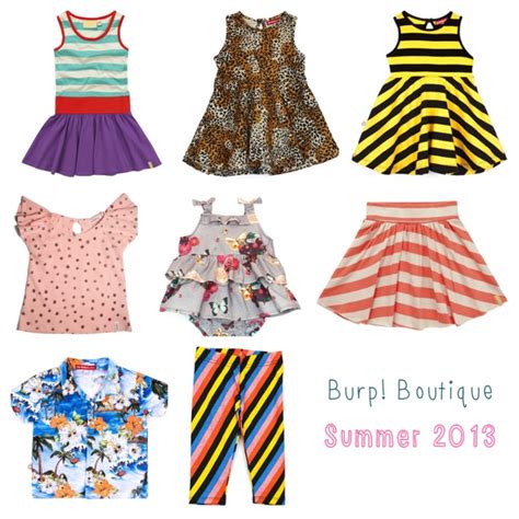 Summer Clothes For Children From Burp Boutique A Baby On Board Blog