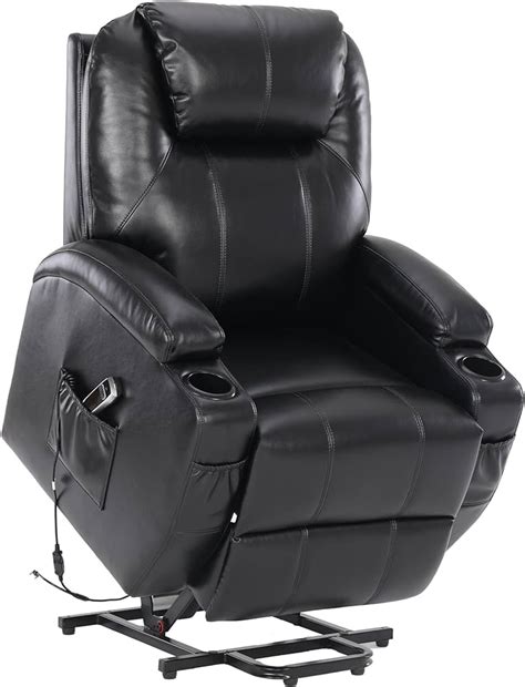 Costway Electric Lift Power Recliner Chair Heated Massage Sofa Lounge W Remote Control Lupon