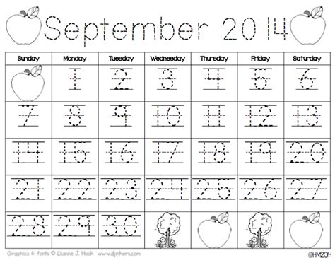 Calendar Time Using Interactive Calendar Notebooks Kindergarten