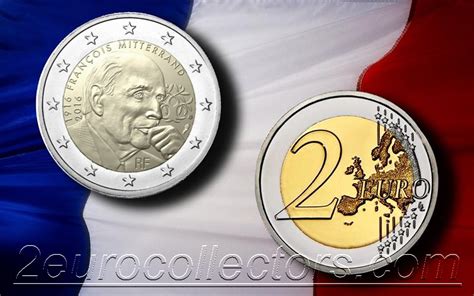 France 2€ 2016 François Mitterrand 2 Euro Collector