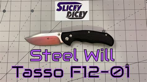 Steel Will Tasso F12 01 With The Ant Lock First Impressions Youtube