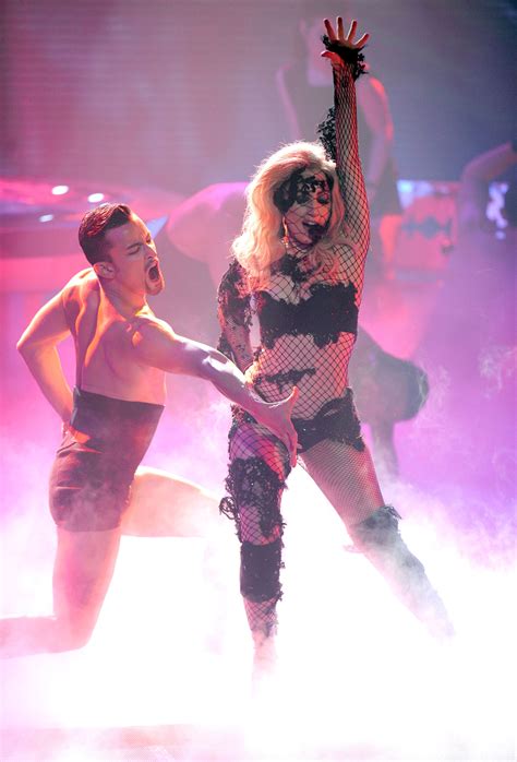 Lady Gaga Performance Pics On American Idol Hq 2010 16 Gotceleb