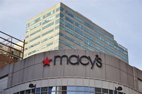 The Corporate Headquarters Of Macy S In Cincinnati Editorial Stock