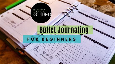 2020 Guided Bullet Journaling For Beginners Youtube