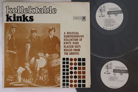 ヤフオク 米 discs LP Kinks Kollektable Kinks RS RE