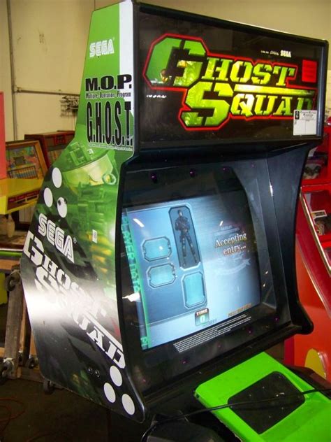 Ghost Squad Shooter Arcade Game Sega