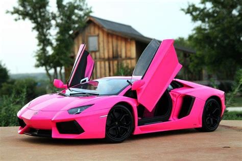 Pink Lamborghini Aventador 700 Hp Lamborghinivenenopink Pink